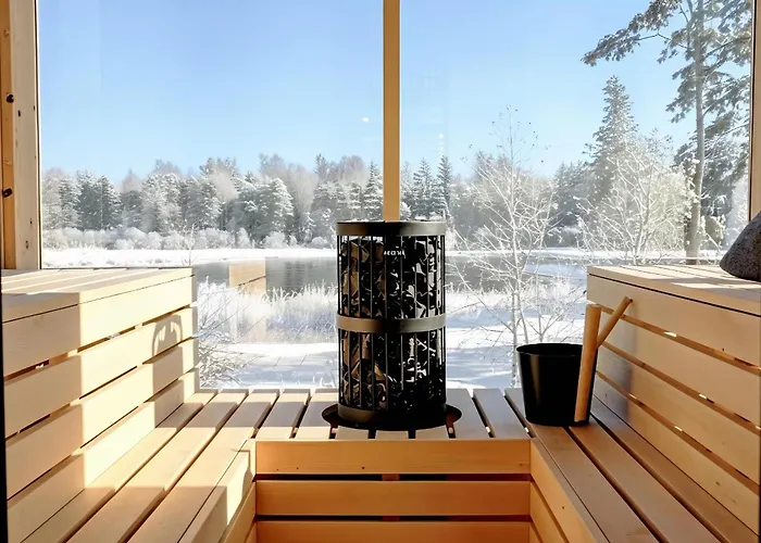 Pulli Country Club - Private Sauna & River View Daire